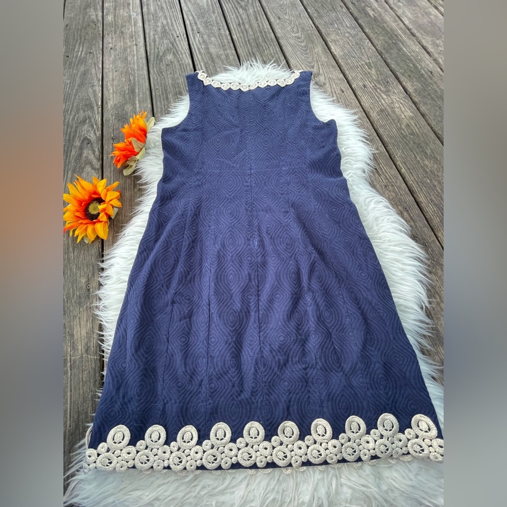 GORGEOUS navy dress Lilly Pulitzer - Picture 4 of 9